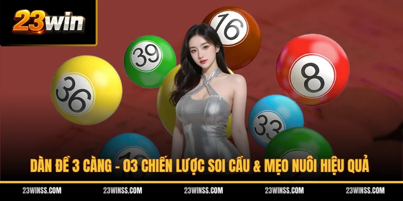 Dàn Đề 3 Càng - 03 Chiến Lược Soi Cầu & Mẹo Nuôi Hiệu Quả