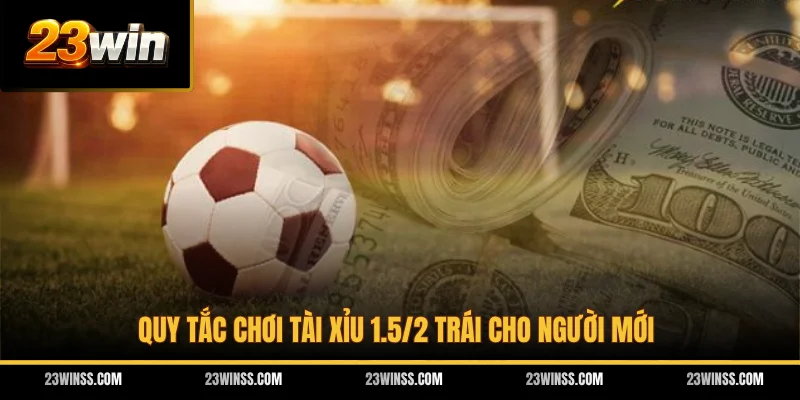 Quy tắc chơi Tài Xỉu 1.5/2 trái cho người mới